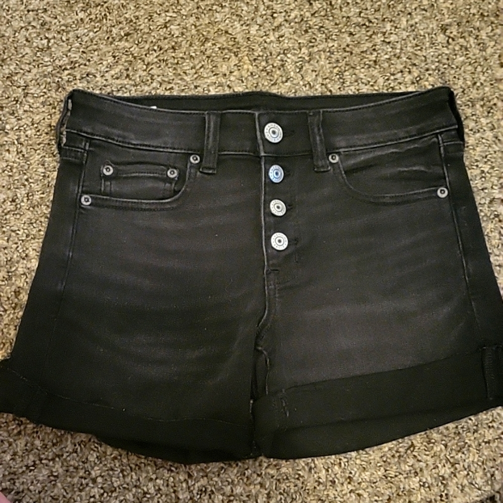 American Eagle Black Shorts